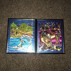 Looney tunes 2 foil art frames